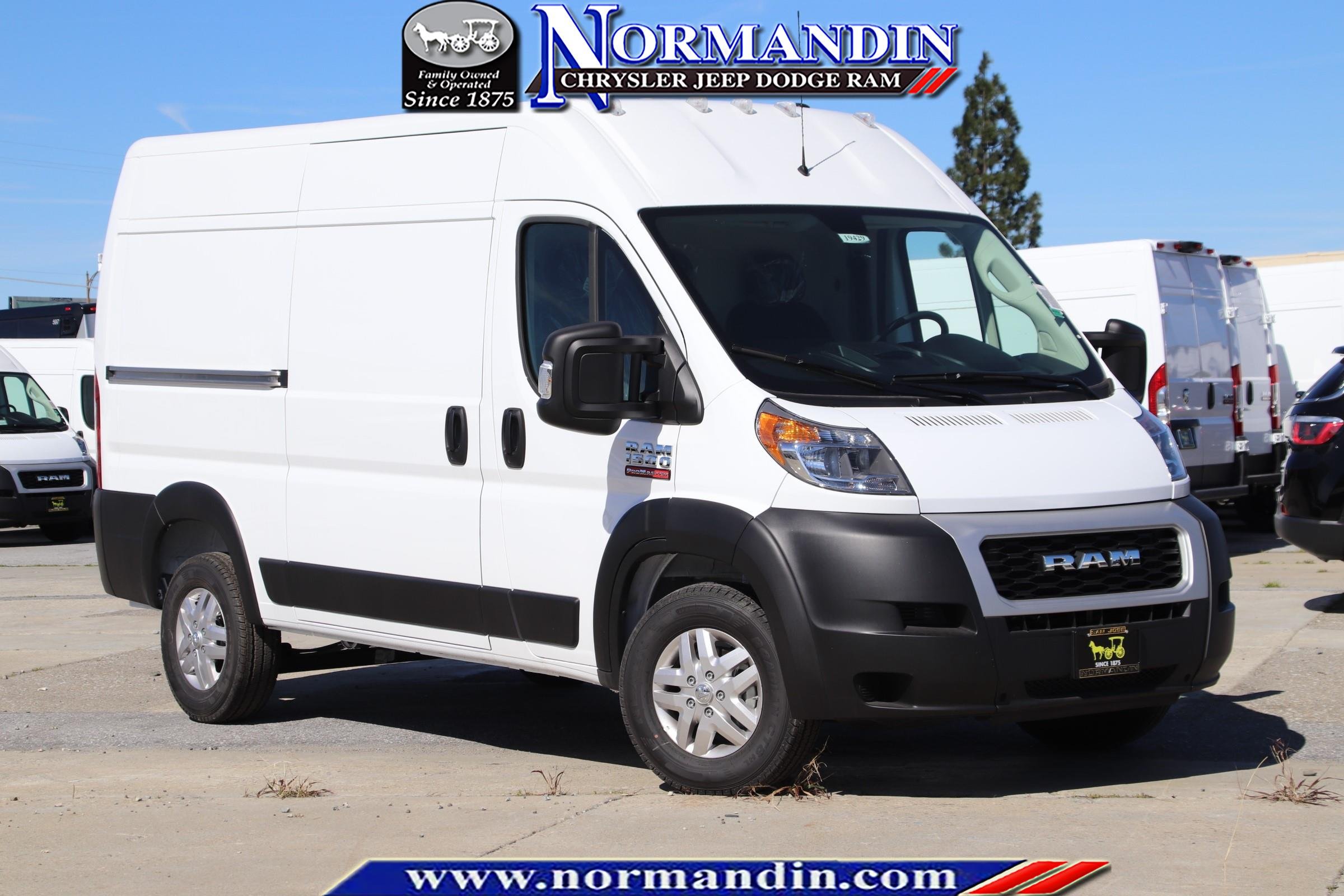 New 2019 Ram Promaster Se Cargo Van In San Jose #19429 